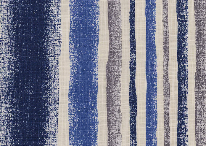 Guarda Stripe, Indigo - Roman Blind - Image 6